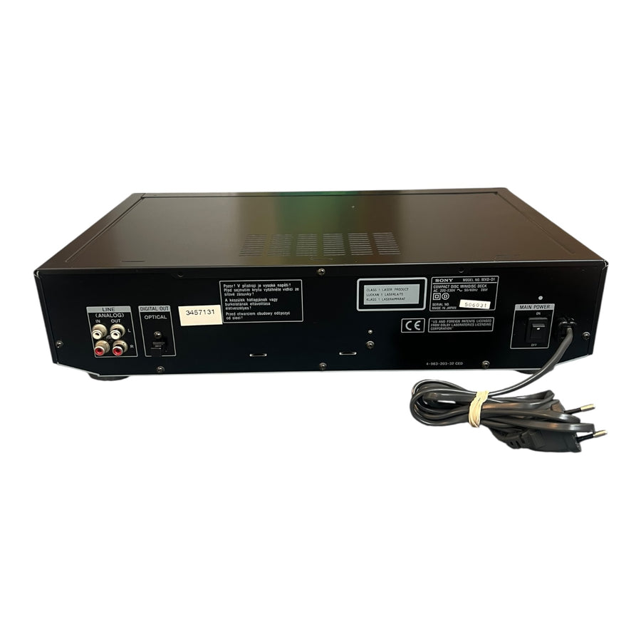 Sony-MCD-D1 CD/MD Dubbel Deck met CD-speler en een MiniDisc-recorder Tweedehands