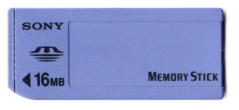 Sony-Memory Stick Card - 16MB Tweedehands