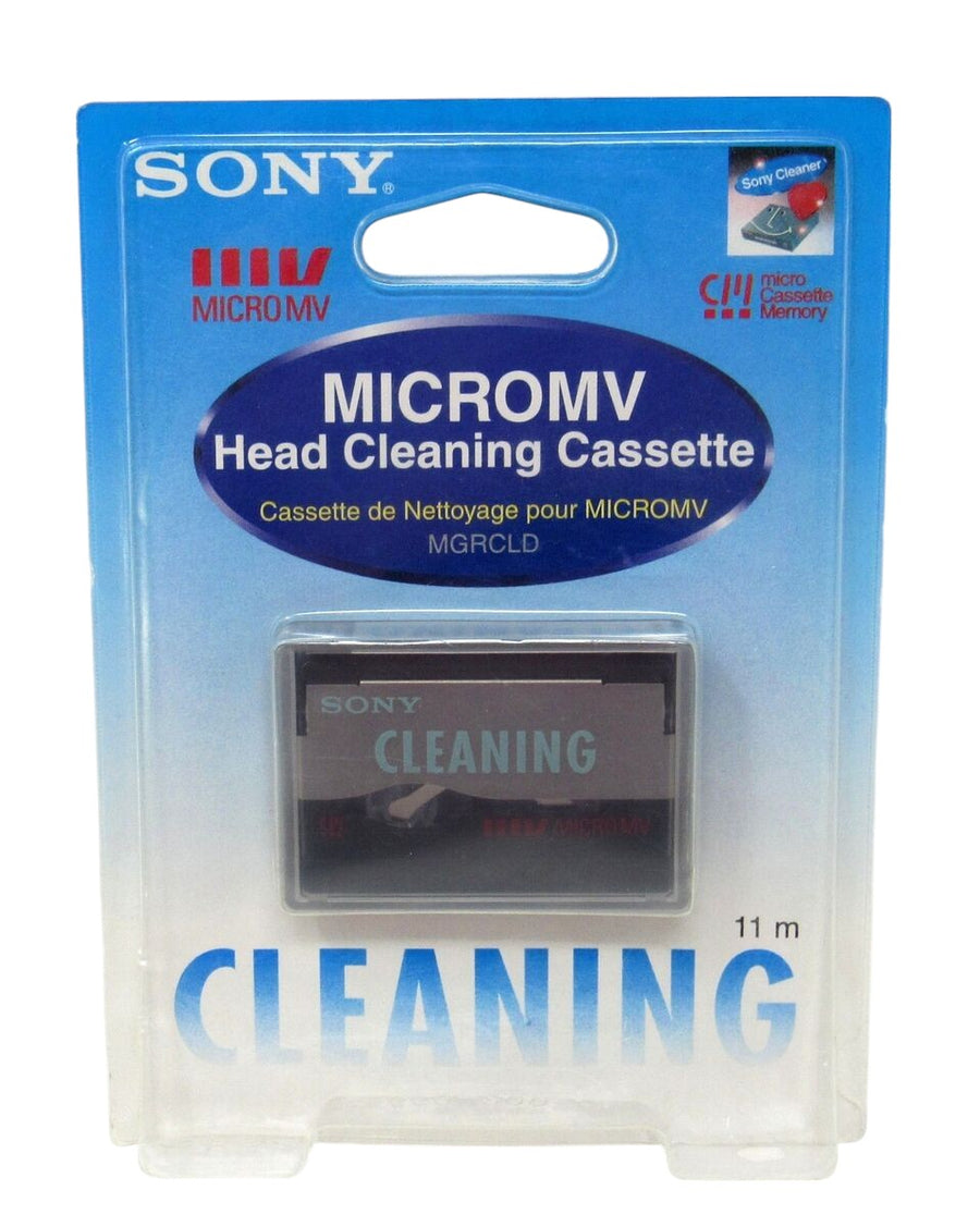 Sony-Micro MV Head Cleaning Cassette (MGRCLD) (Nieuw)