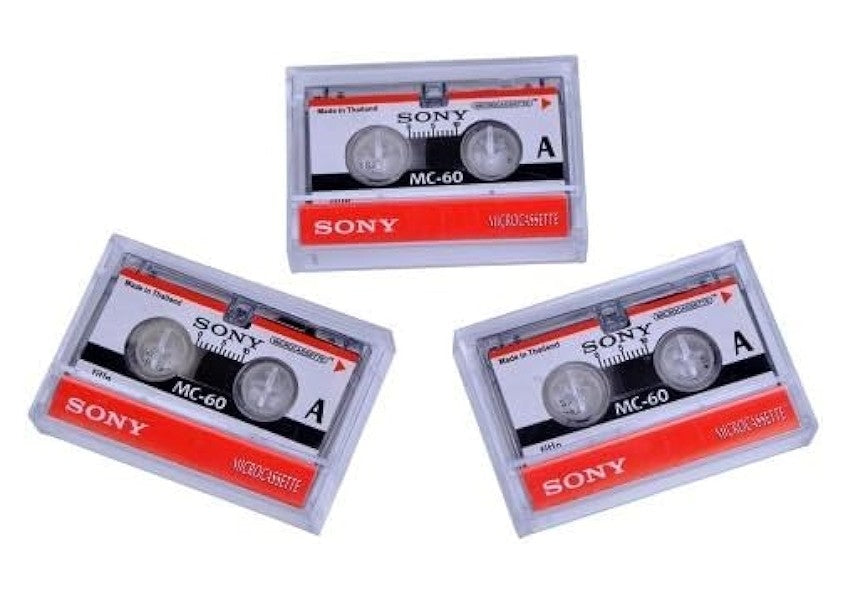 Sony-Microcassette 3MC-60B - 60 Minuten (Nieuw)