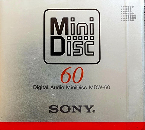 Sony-MiniDisc - 60 Minuten - MDW‑60 (Nieuw)