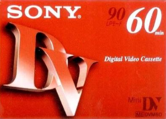 Sony-MiniDV Cassette DVM60R3 – 60 minuten / 90 minuten (Nieuw)