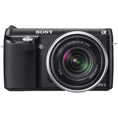 Sony-NEX-3 Systeemcamera + 18-55mm - Zwart Tweedehands