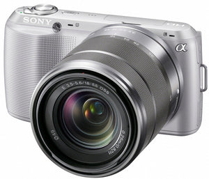 NEX-C3 Systeemcamera + 18-55mm - Wit (In doos)