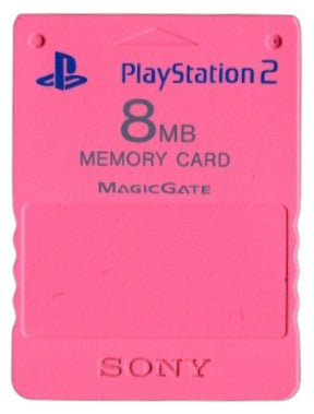 Sony-Playstation 2 - 8MB Memory Card - Roze Tweedehands