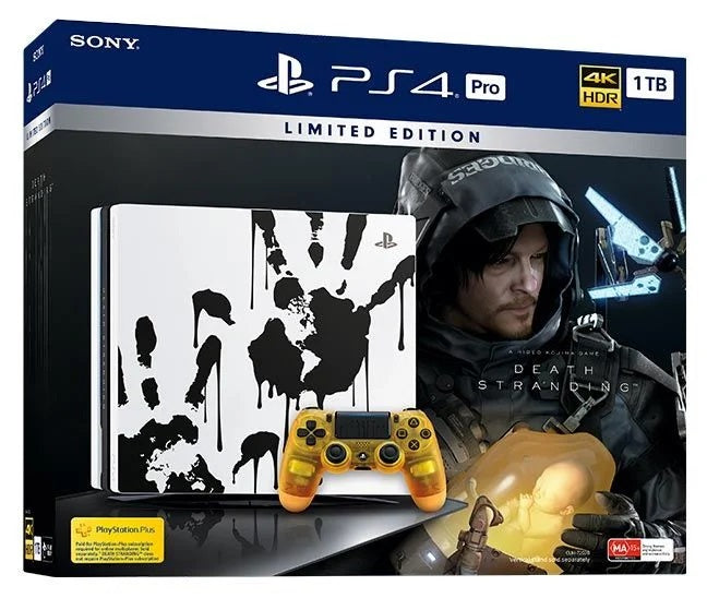 Sony-Playstation 4 Pro Console - 1 TB - Death Standing Limited Edition (In doos) Tweedehands