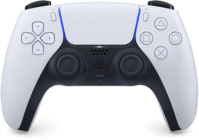 Sony PlayStation 5 DualSense draadloze controller, wit, voorkant