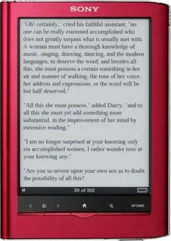 Sony-PRS-650 - 6-inch eReader - Roze Tweedehands