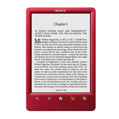 Sony-PRS-T3 - 6-inch E-Reader - Rood Tweedehands