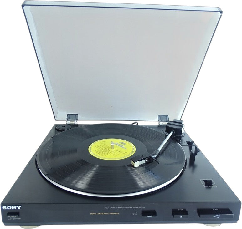 Sony-PS-V702 Volautomatische Platenspeler met Riemaandrijving (Nieuw)