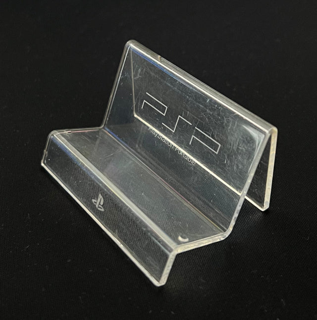 Sony PSP acryl standaard uit de PSP Giga Pack, transparant, tweedehands