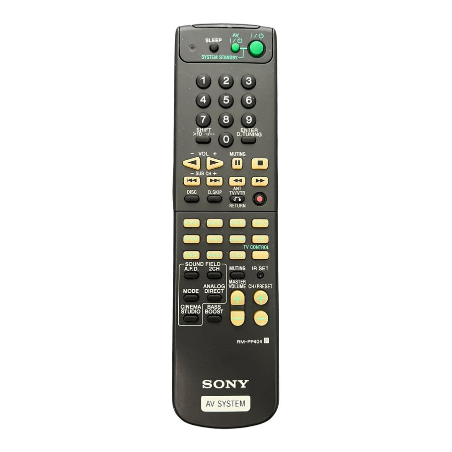 Sony-RM‑PP404 AV System Remote Control / Afstandsbediening Tweedehands