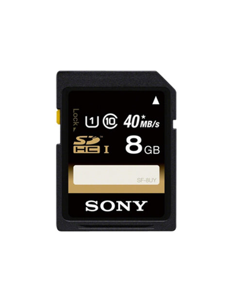 Sony-SF8U SDHC Kaart Class 4 UHS‑I (30 MB/s) - 8 GB (Nieuw)