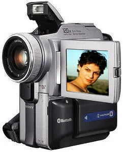 Super SteadyShot DCR-PC120 Videocamera - Zilver