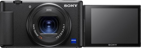 Sony-ZV‑1 Digitale Vlog Compact Camera - Zwart (In doos) Tweedehands