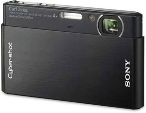 Cyber-shot DSC-T77 Digitale Compact Camera - Zwart