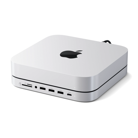 Stand & Hub voor Mac Mini / Studio met NVMe SSD Enclosure