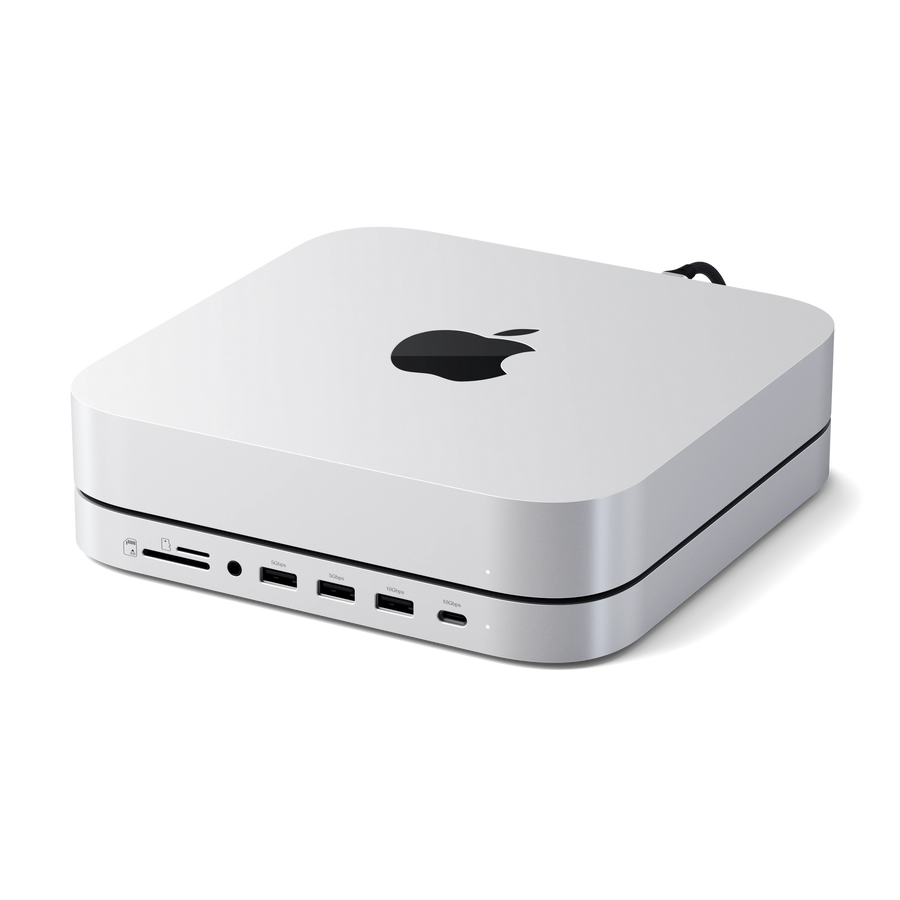 Stand & Hub voor Mac Mini / Studio met NVMe SSD Enclosure