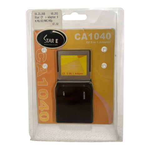 Star-5-in-1 Kaartadapter CA1040 – CD naar M/MS/SD/MMC/MSp/CF (Nieuw)