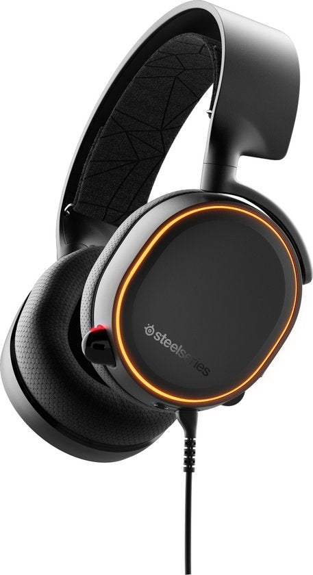 SteelSeries-Arctis 5 RGB Gaming Headset - Playstation 4/5, PC - Zwart-tweedehands