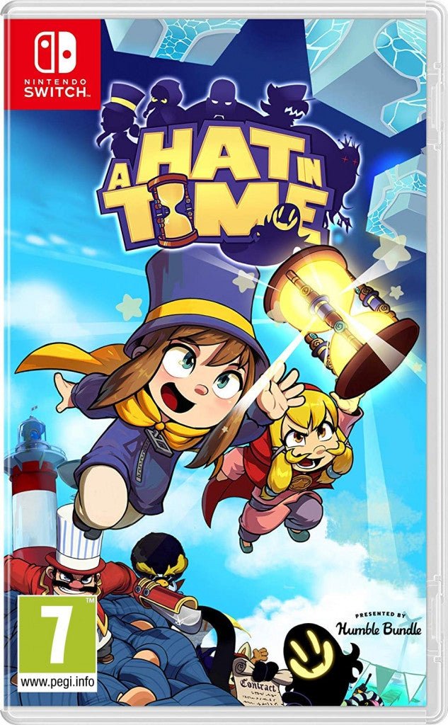 Nintendo Switch A Hat in Time, doos voorkant, tweedehands