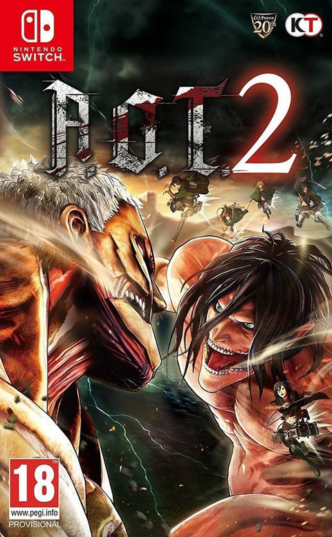 Switch-A.O.T. Attack on Titan 2 Tweedehands