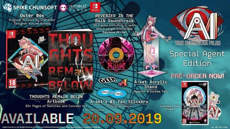 Switch-AI: The Somnium Files [Special Agent Edition] Tweedehands