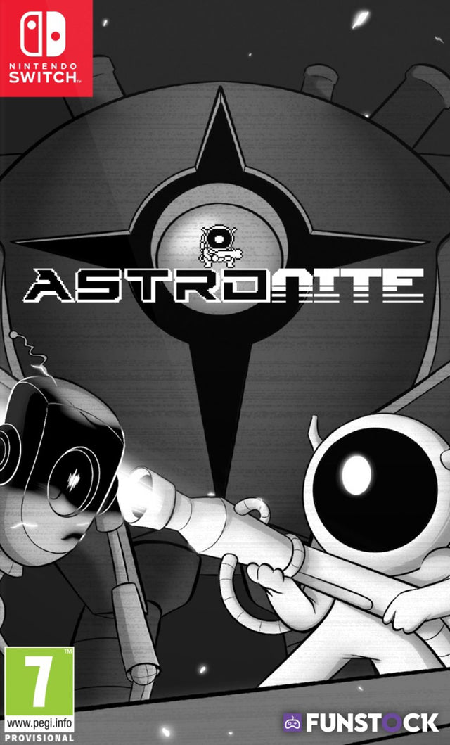 Nintendo Switch Astronite, doos voorkant, tweedehands