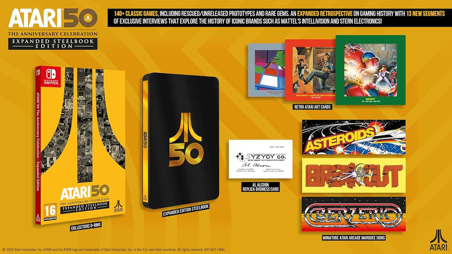 Switch-Atari 50: The Anniversary Celebration [Expanded Steelbook Edition] Tweedehands