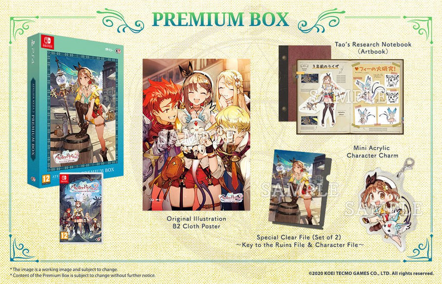 Switch-Atelier Ryza 2: Lost Legends & the Secret Fairy [Premium Box] Tweedehands