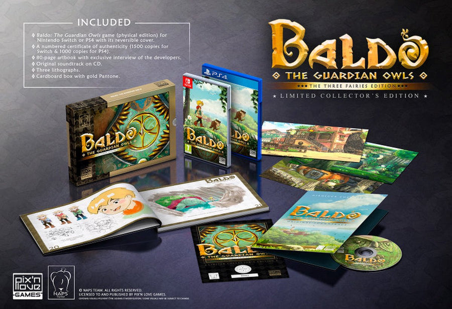 Switch-Baldo: The Guardian Owls [Collector's Edition] Tweedehands