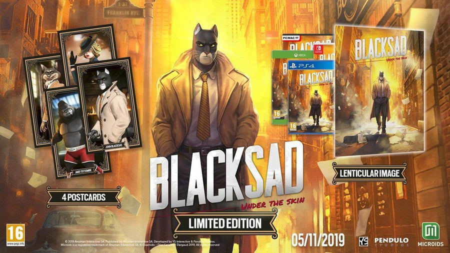 Switch-Blacksad: Under the Skin [Limited Edition] Tweedehands