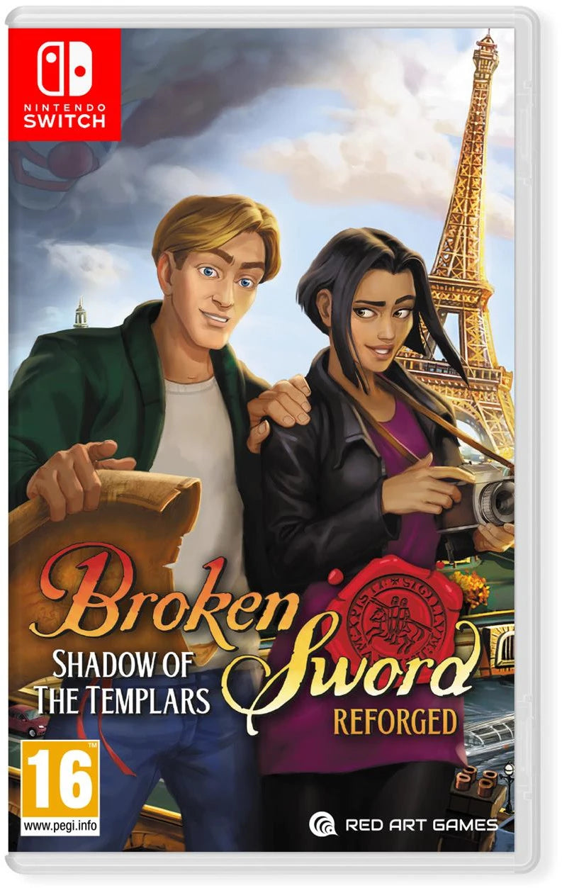 Switch-Broken Sword - Shadow Of The Templars: Reforged Tweedehands