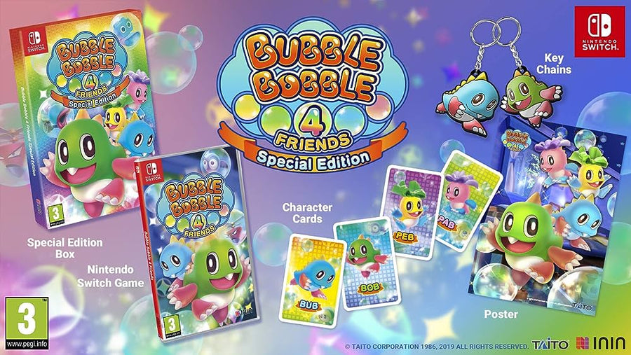 Switch-Bubble Bobble 4 Friends [Special Edition] Tweedehands
