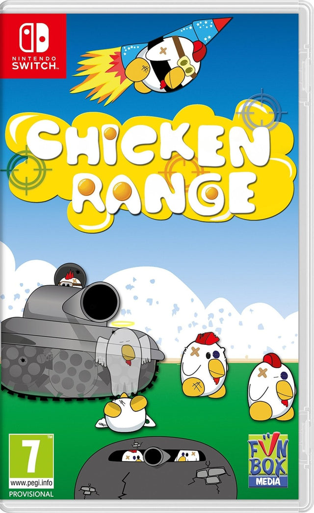 Nintendo Switch Chicken Range, doos voorkant, tweedehands