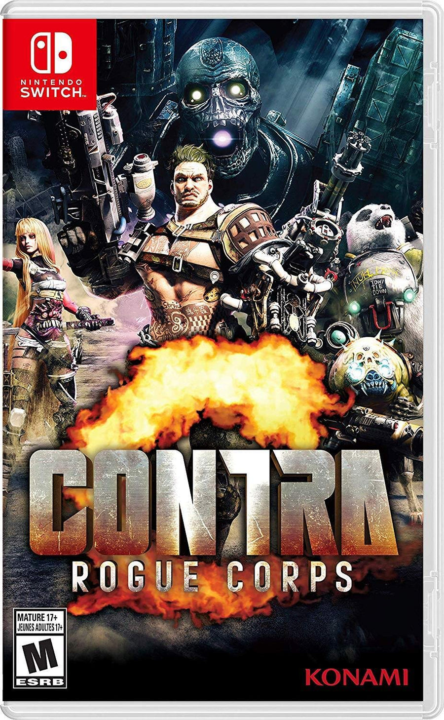 Switch-Contra Rogue Corps Tweedehands