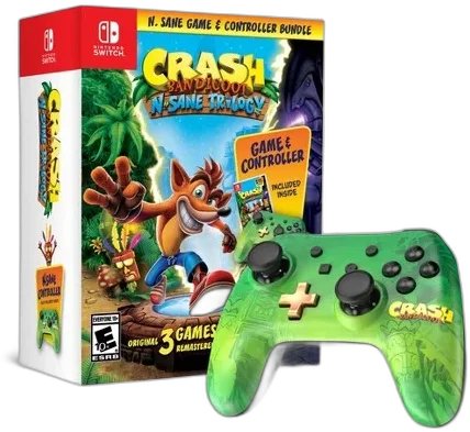 Switch-Crash Bandicoot N. Sane Trilogy [Bundle] Tweedehands