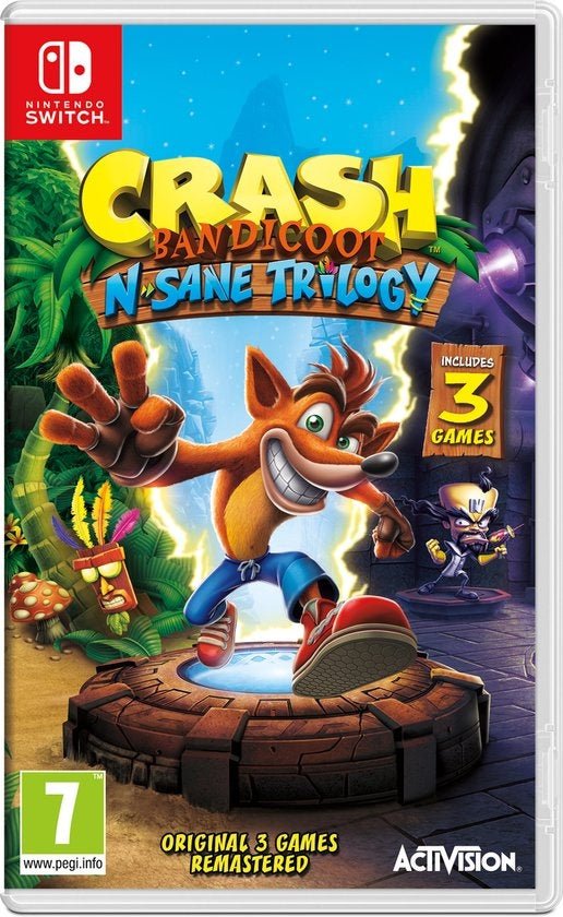 Switch-Crash Bandicoot N. Sane Trilogy Tweedehands