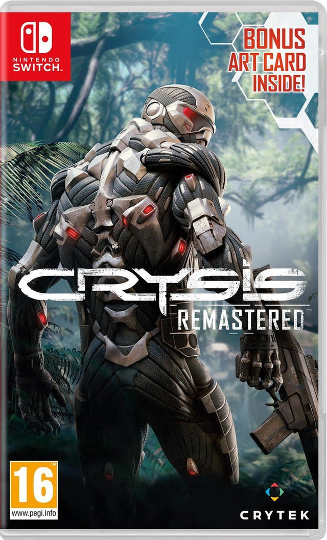 Nintendo Switch Crysis Remastered, doos voorkant, tweedehands
