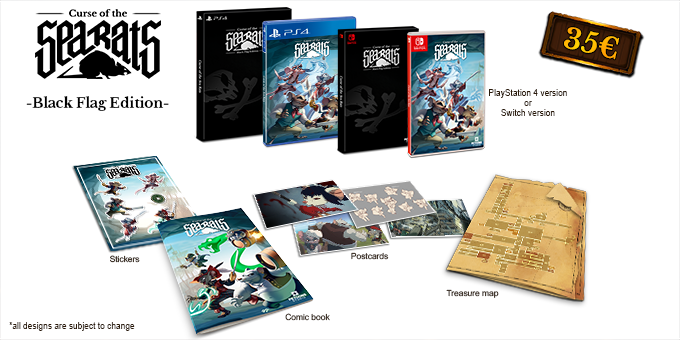Switch-Curse of the Sea Rats [Black Flag Edition] Tweedehands