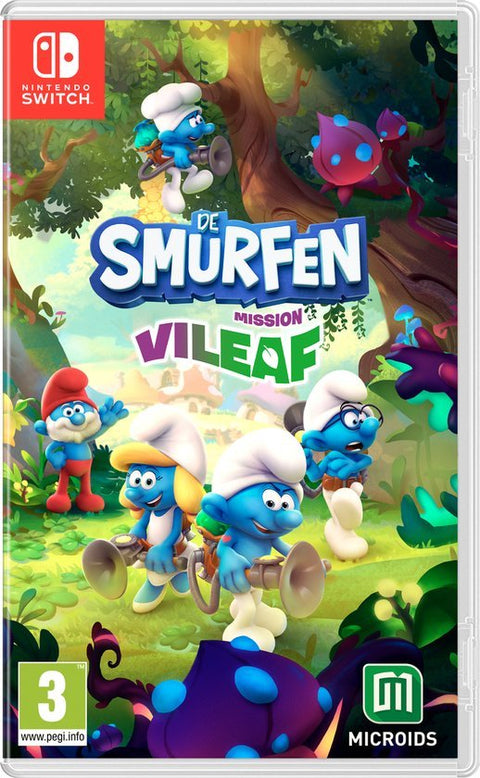 Switch-De Smurfen: Mission Vileaf Tweedehands