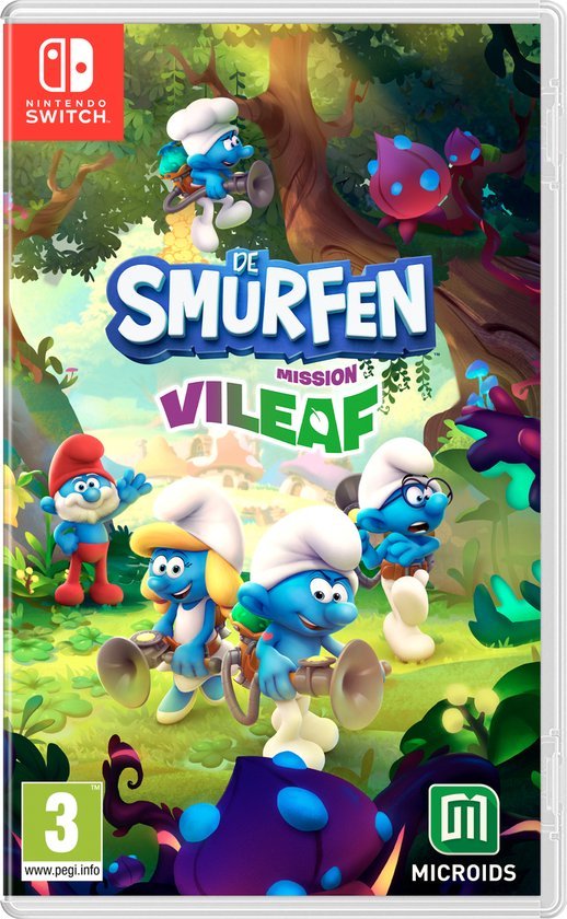 Switch-De Smurfen: Mission Vileaf Tweedehands