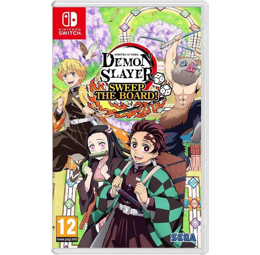 Switch-Demon Slayer: Kimetsu No Yaiba - Sweep the Board Tweedehands