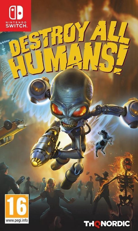 Switch-Destroy All Humans Tweedehands