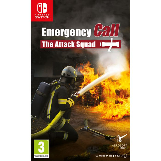 Nintendo Switch Emergency Call - The Attack Squad, doos voorkant, tweedehands