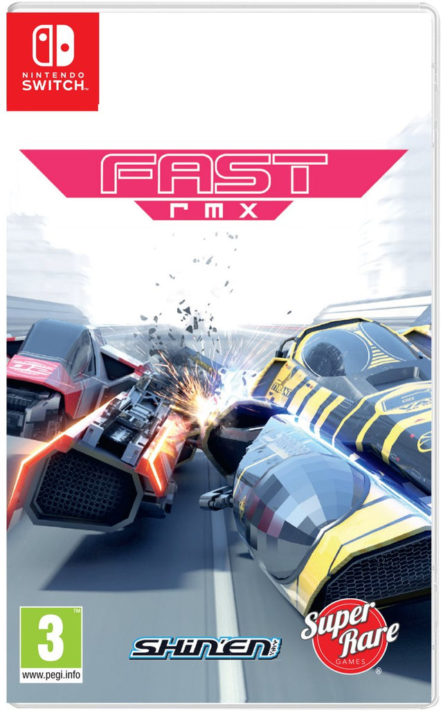 Nintendo Switch Fast RMX, doos voorkant, tweedehands