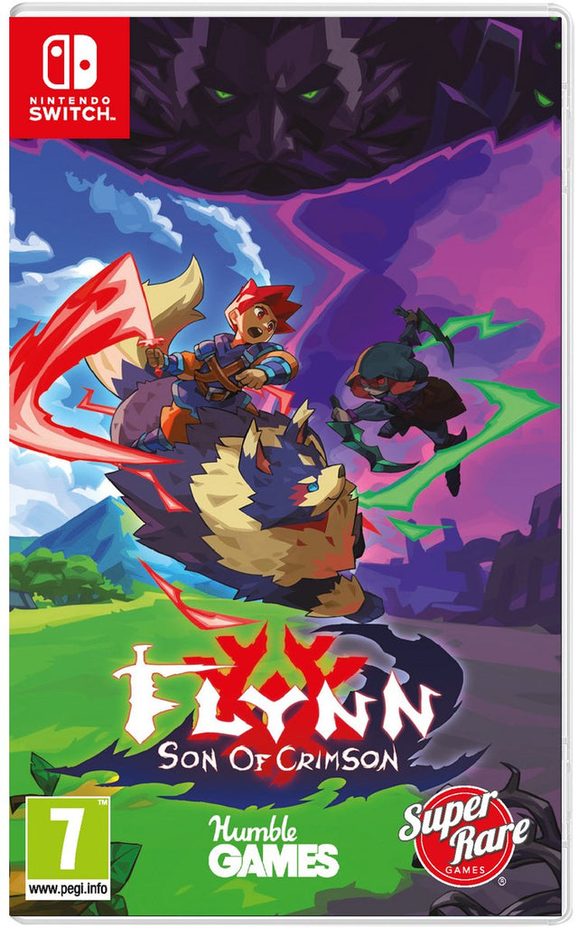 Nintendo Switch Flynn Son of Crimson, doos voorkant, tweedehands
