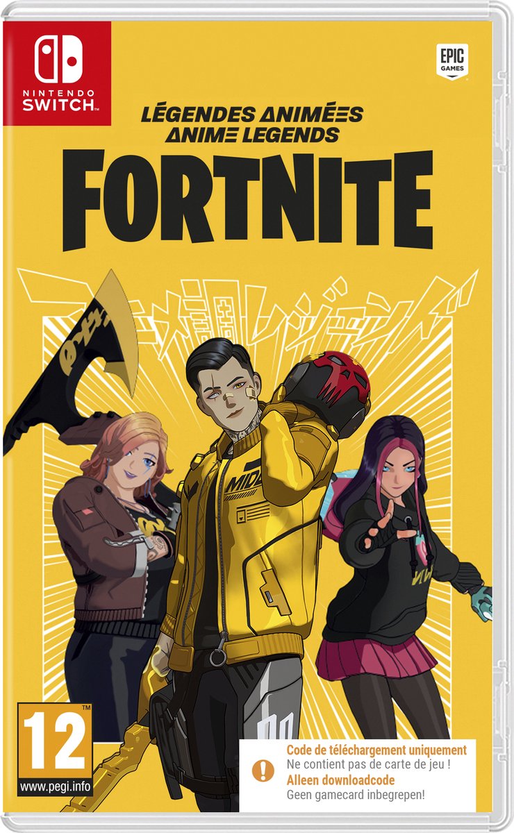 Switch-Fortnite: Anime Legends (Geseald)