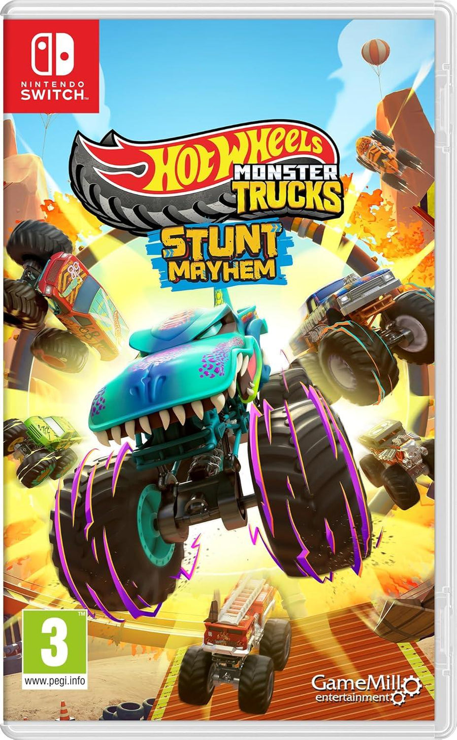 Switch-Hot Wheels Monster Trucks: Stunt Mayhem Tweedehands