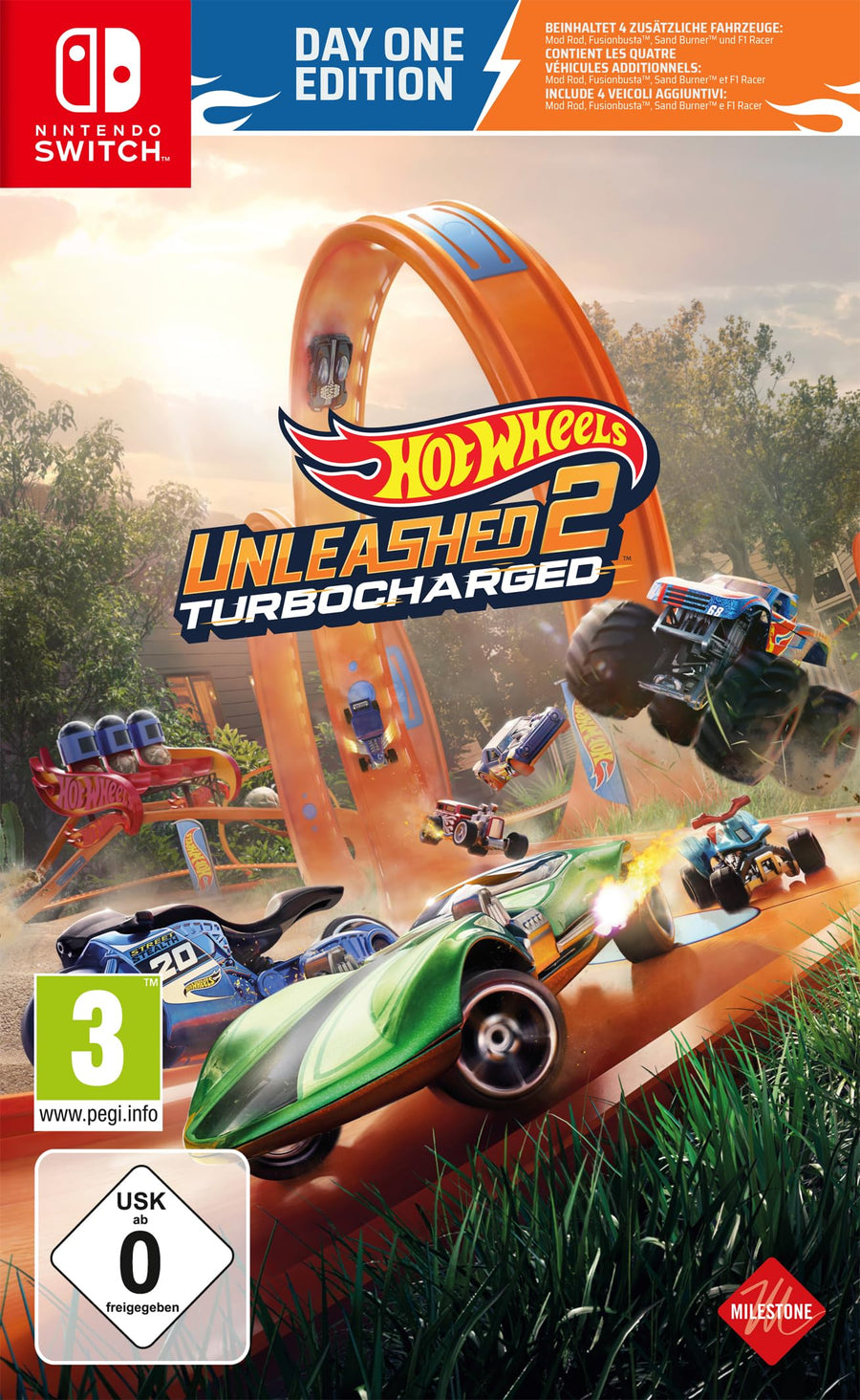 Switch-Hot Wheels Unleashed 2 Turbocharged [Day One Edition] Tweedehands